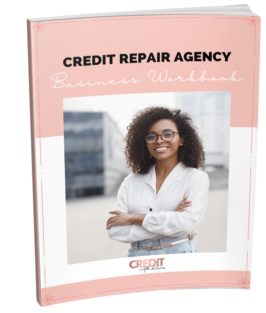 Credit Repair Agency Business Workbook