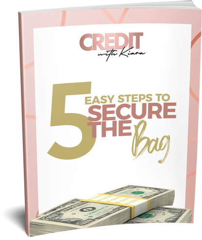 5 Easy Steps To Secure The Bag - Credit With Kiara