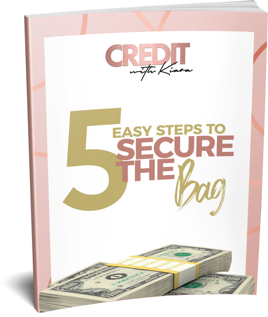 5 Easy Steps To Secure The Bag - Credit With Kiara