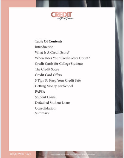 College and Credit: A Guide To Helping College Students Graduate With Good Credit